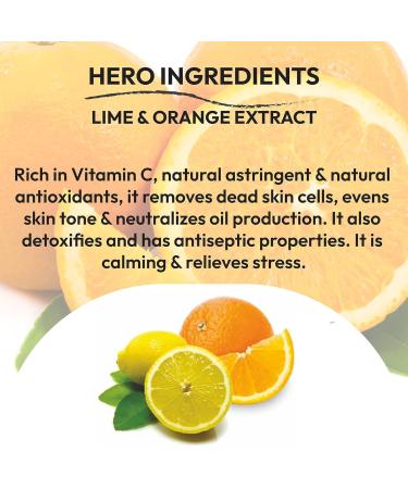 LU.VY'H Advanced Vitamin C Face Scrub for Skin Brightening and Lightening Tan Removal Dead Skin Remover All Skin Types 100gm - Buy Online on GoSupps.com