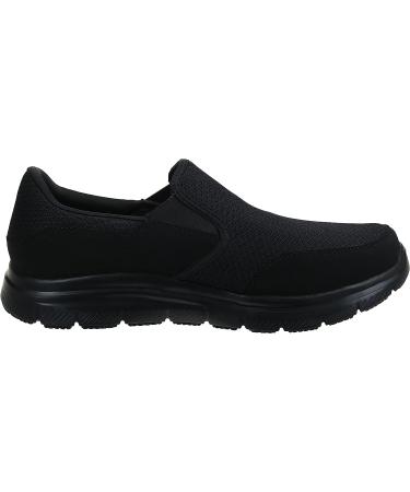 Skechers Men's Flex Advantage Sr Mcallen-m 10.5 Black - Comfortable Slip-Resistant Work Shoe - Buy Online on GoSupps.com