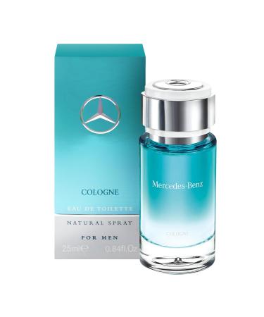 Mercedes-Benz For Men - Vetiver Musk Eau de Toilette Cologne for Men - Long Lasting Fragrances with Patchouli Orange Pink Pepper - 0.84 oz