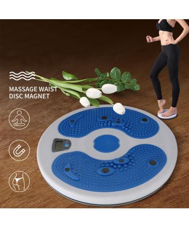Buy EJOYOUS Taill Twister Plate - Electronic Calorie Counting Fitness Equipment for Effective Magnet Massage & Workout | Clock Count & Countdown Functions - Buy Online on GoSupps.com