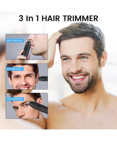 Best Nose Hair Trimmer - Rechargeable Washable Nose & Ear Hair Clipper for Men & Women - Buy Online on GoSupps.com