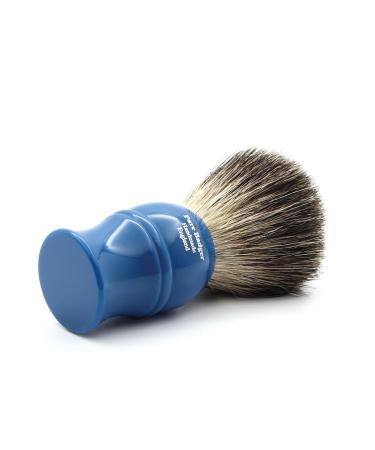 Edwin Jagger 1EJ333 Classic Dachshaar Shaving Brush - Handmade Peeling & Foam for Men & Women - Blue | International Shipping Available - Buy Online on GoSupps.com