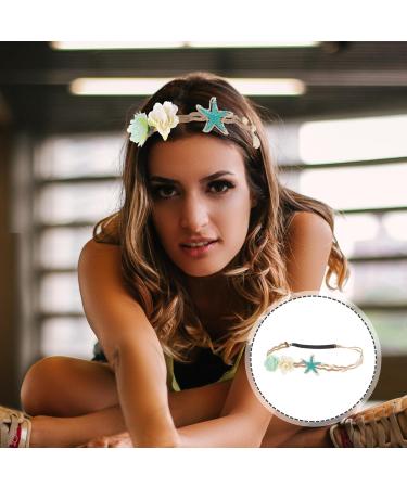 Lurrose Sea Star Headband - Pearl Shell Hair Accessory for Weddings & Beach Parties | International Shipping Available - Buy Online on GoSupps.com