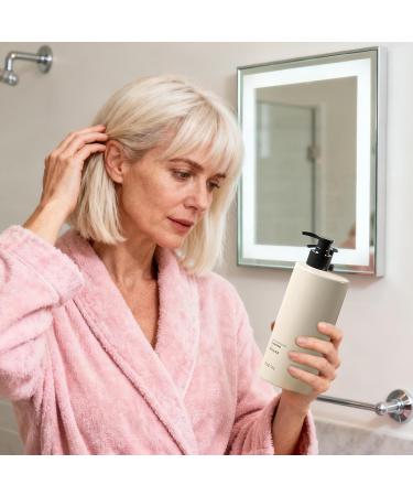 Hair Growth Shampoo Advanced Treatment Formula with 500g Natural Conditioner Professional System for Thinning Men Premium Strengthening Volume Boost Technology Intensive - Buy Online on GoSupps.com