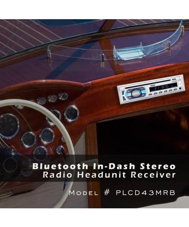 Pyle Boat Bluetooth Marine Stereo Receiver with CD Player and AM/FM Radio - Buy Online on GoSupps.com