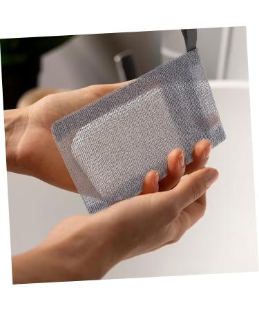 Baluue 8 Pcs Soap Soap for Soap Bars Bathing Soap Foam Pocket Grey Nylon Fiber - Buy Online on GoSupps.com