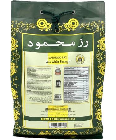 Basmati XXL white rice - Bag 4.5 kg - Buy Online on GoSupps.com