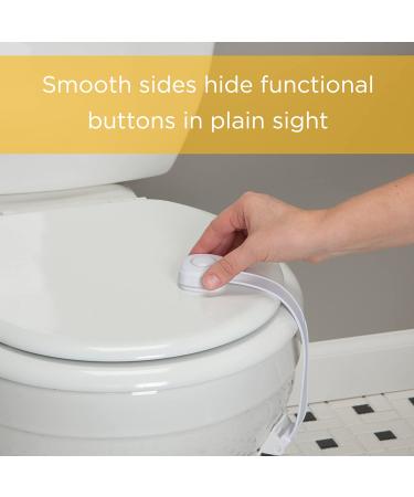 Safety 1st OutSmart Toilet Lock - White, 1 Count | Childproofing Essential - Buy Online on GoSupps.com