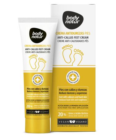 BODYNATUR - Anti-drying cream - For feet with calluses and dry skin - 50 ML