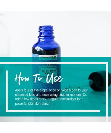 Beauty Kitchen - Seahorse Plankton + High Definition Facial Oil 10ml - Rejuvenating Facial Oil - Enhances Skin's Natural Radiance - Skincare Essential - Buy Online on GoSupps.com