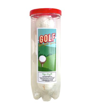 Golf Ball Bath Bombs - 6 Pack - Luxury Scented Bath Bomb Fizzies - Great Gift for Golfers Teammates Opponents Birthdays Men Boys Women Girls Mothers Day Wife Girlfriend