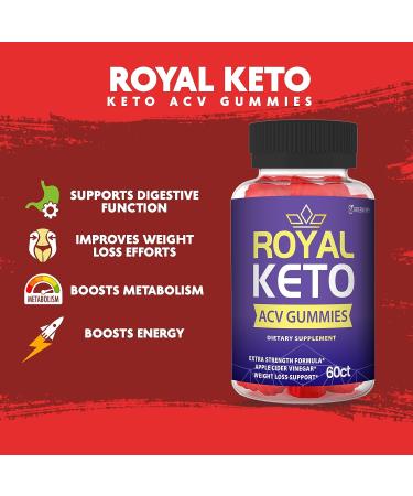 GREENVIFY Royal Keto ACV Gummies - Shark Keto Approved 1 Extra Strength Formula for Weight Loss & Detox (60 Gummies) - Buy Online on GoSupps.com