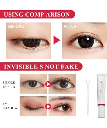 Double Eyelid Styling Cream Double Eyelid Shaping Cream Waterproof Double-Fold Eyelids Cream Double Eyelid Cream with Y Stick Long Lasting Invisible Double Eyelid Shaping Styling Cream - Buy Online on GoSupps.com