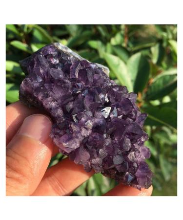 Natural Crystal Rough Natural Amethyst Quartz Crystal Cluster Specimen 80g