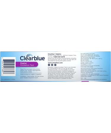 Clearblue Digital Ovulation Test and Pregnancy Test Bundle - 20 Ovulation Tests + 3 Pregnancy Tests - Buy Online on GoSupps.com