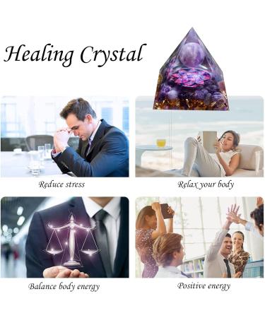 Pyramid Ogan Chakra Moonstone Energy Tower - Crystal Jewelry for Health & Wealth - Buy Online on GoSupps.com