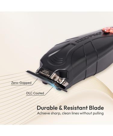 RED Pro Cordless Hair Finishing Trimmer for Men | Electric Wireless Beard Detailer - Matte Black T-Blade & Zero Gapped Ideal for Barbers & Stylists - Buy Online on GoSupps.com