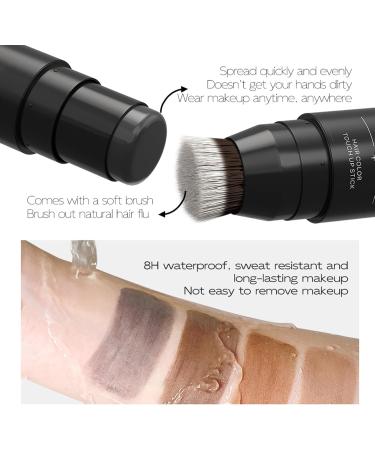  ycezw Root Cover Up Stick - Temporary Hair Concealer Color Corrector Pen | Double Ended Hair Touch Up Applicator Makeup Handle Cover for Adult Women - Buy Online on GoSupps.com