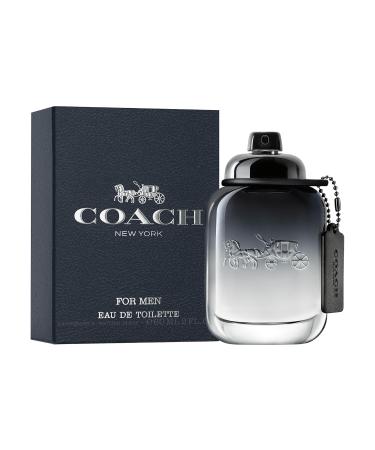 Coach for Men Eau de Toilette - Long Lasting Fragrance with notes of Pear Nashi Cardamom & Vetiver - Fougere & Woody 3.3 Fl Oz (Pack of 1) - Buy Online on GoSupps.com