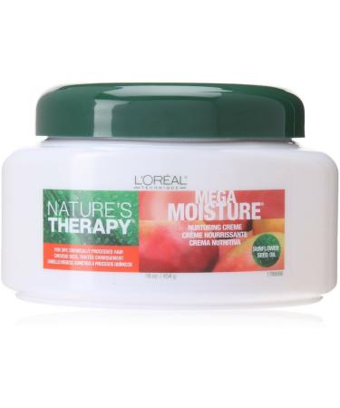 L'Oreal Natures Therapy Mega Moisture Nurturing Creme 16 oz (4 Pack)