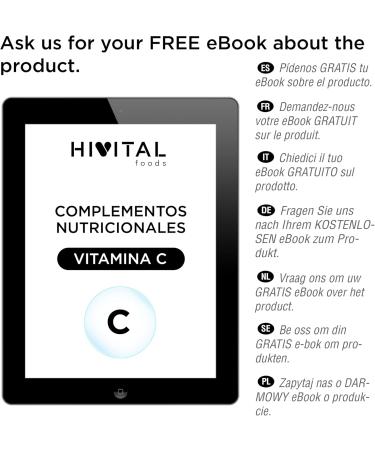 HIVITAL Vitamin C 1000 mg 240 tablets for 8 months of treatment - Buy Online on GoSupps.com