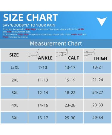 Plus Size Thigh High Compression Stockings | Circulation Support | Toeless for Men & Women | Black XX-Large - Shop Now - Buy Online on GoSupps.com