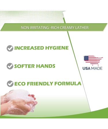 GreenFist Apple Scent Foaming Hand Soap Refill - 128oz (1 Gallon) - Made in USA - Buy Online on GoSupps.com