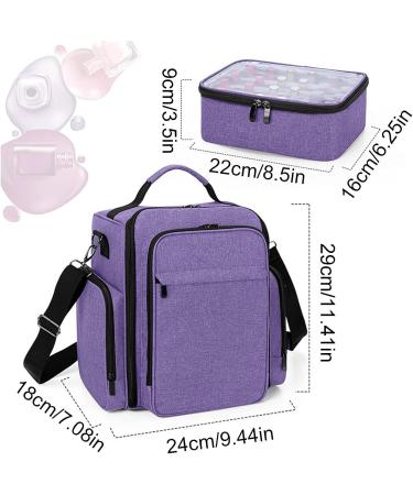 Nail Polish Box Double-Layer Manicure Organizer 2 Removable Storage Boxes Nail Lacquer Pouch Scratch-Resistant Nail Polish Tote with Soft Padding Inside Safeguards for Travel - Buy Online on GoSupps.com