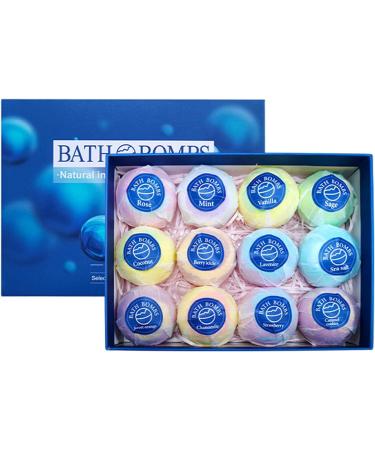 lmoikesz 12x Fragrant Bath Making Kit Eco-Friendly and Soothing Bath Bombss for Women Gifts Bath Bombss Making Kit Organic Blue - Buy Online on GoSupps.com