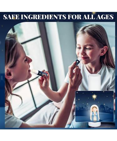 50 Pcs Christmas Nativity Lip Balm Gifts Bulk Christmas Beauty Stocking Stuffers Gift Basket Stuffers Christian Religious Holiday Party Mini Gifts for Clients Salon Xmas Treat Goodie for Women Men Jesus - Buy Online on GoSupps.com