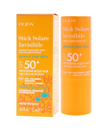 Invisible Sunscreen Stick SPF 50 Plus by Pupa Milano for Unisex - 0.4 oz Sunscreen - Buy Online on GoSupps.com