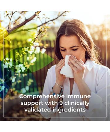 Synergy Holistics | Immune Synergy - Immune Support Supplement - 9 Clinically Validated Ingredients Astragalus Elderberry Eldermune Andrographis PANICIN Zinc & Sunfiber - 90 Veg Caps - Buy Online on GoSupps.com