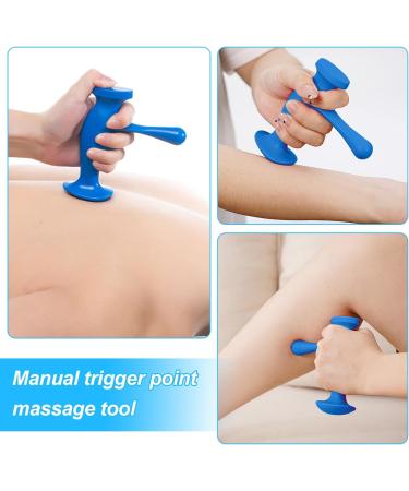 3PC Deep Tissue Massage Tool Set | Trigger Point Therapy for Back Neck Arms & Legs - Buy Online on GoSupps.com