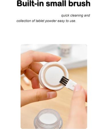 Buy Multifunctional Pill Crushers & Splitters - Portable Pill Cutter Grinder with Timer & Organizer | White - Buy Online on GoSupps.com