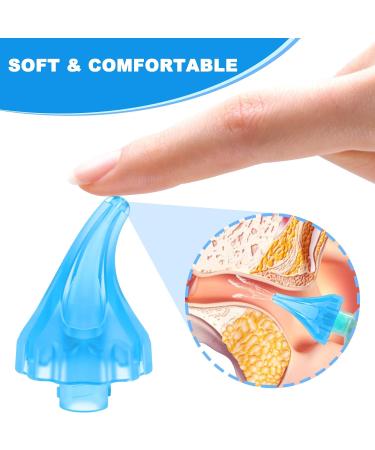 12 Pcs Ear Irrigation Tips for Safe & Easy Ear Lavage - Compatible with Melonsun & Epoboo Ear Wax Removal Kit - Buy Online on GoSupps.com