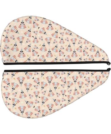 Colorful Moths Microfiber Hair Towel Super Absorbent Quick Dry Hair Wrap for All Hair Types | Soft Coral Velvet Towel for Women - Buy Online on GoSupps.com