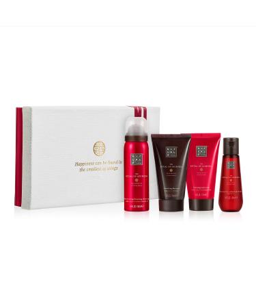 RITUALS Ayurveda Rebalancing Gift Set - Foaming Shower Gel, Shampoo, Body Cream & Body Oil - Indian Rose & Sweet Almond Oil - Small