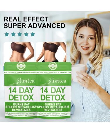 Tisane D toxifiante For La Perte De Poids (14 Jours) - Br leur Graisse Naturel For Abdominale Favorise Le Nettoyage Du Corps Et Une Digestion Saine(1PCS) - Buy Online on GoSupps.com