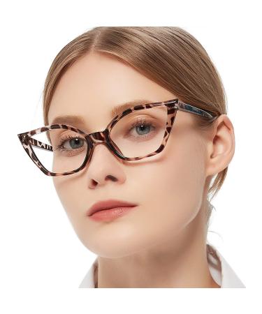 MARE AZZURO Cat Eye Reading Glasses Women Retro Cute Readers 0 1.0 1.25 1.5 1.75 2.0 2.25 2.5 2.75 3.0 3.5 4.0 5.0 6.0 Brown 1.75 x