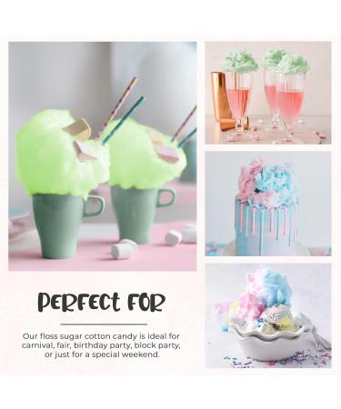 Baking Beauty and Beyond Premium Apple Flavour Cotton Candy Floss Sugar - 800g Bulk Floss Sugar with Natural Ingredients for Every Occasion - Buy Online on GoSupps.com