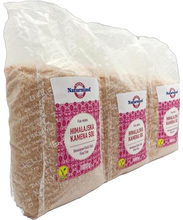Himalayan Salt - 500g | 3 Pack Pure and Natural Himalayan Salt | Healthy Decisions Versatile Uses | Ideal for Cooking Seasoning and More