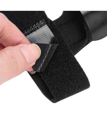 Buy Finger Joint Brace Stabilizer - Sprain & Fracture Recovery Splint for Adults & Children - Black Finger Knuckle Protector - Buy Online on GoSupps.com