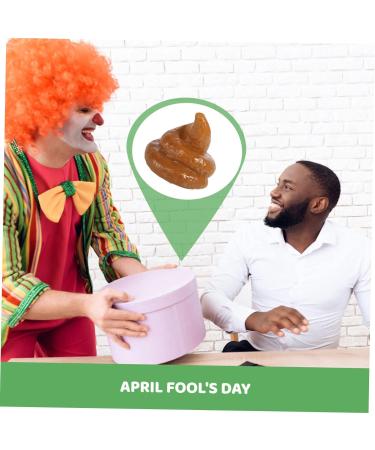 NOLITOY 15 pcs Simulation Poop Halloween Party Favor Prank Toy Decompression Toy Artificial Poops Halloween Party Accessories Prank Plaything Fake cat Rubber Party Supplies Child Elastic Khakix5pcs 7.5x6.5cmx5pcs - Buy Online on GoSupps.com