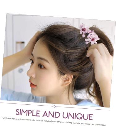Beavorty Elegance Artificial Flower Women's Hair Tie Fabric Elastic Accessories Bridesmaid Graceling - Buy Online on GoSupps.com