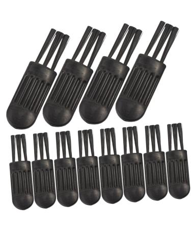 Mipcase 100pcs Razor Trimmer Multi Functional Cleaning Brush Cleaning Tool Mini Portable Shaver Mini Cleaning Brush Electric Shaver Electric Leg Shaver Small Razor Brush Shaver Brush Pp