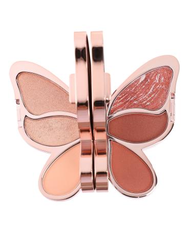 Balacoo 3 Pcs Eyeshadow Palette Shimmer Eyeshadow Portable Eyeshadow Plate Woman Lucky Plate 1 count (Pack of 1) As Shown 1x3pcs