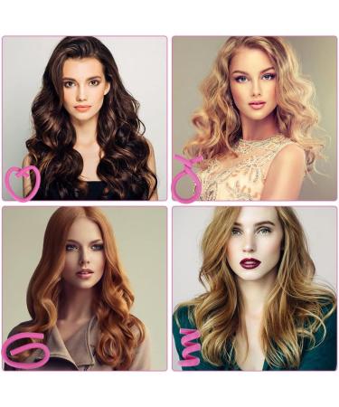 AOOWU 30 Pcs Flexi Rods for Hair Heatless Hair Rollers Bendy Foam Curler Rollers for Short Medium Long Hair Twist-flex Rods Set Heatless Hair Rollers for Sleeping Hairstyle DIY Home Hair Salon 30 pcs - Pink - Buy Online on GoSupps.com