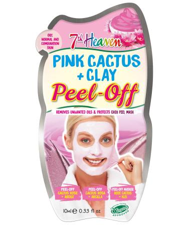 7th Heaven Pink Cactus Clay Peel Off Sachet 10ml