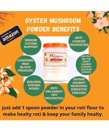 MG Oyster mushroom powder - Buy Online on GoSupps.com