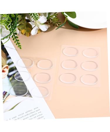 FOMIYES 12 Pairs Clear Heel Stickers for Women - Non-Slip Foot Pads for Stripper & Block Heels | Comfortable & Discreet Heel Wear Solutions - Buy Online on GoSupps.com